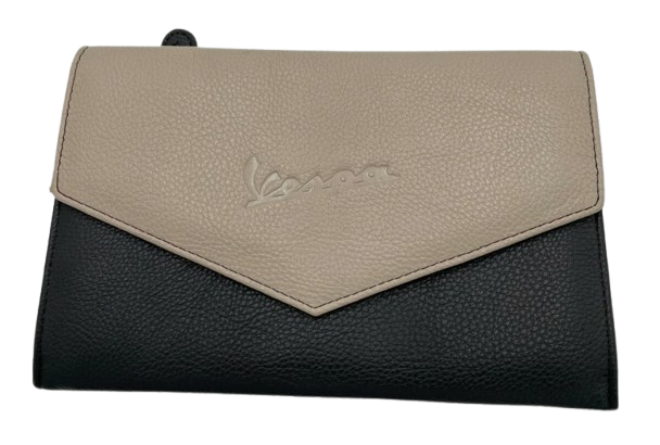 Vespa Portofel Bej/Gri OS