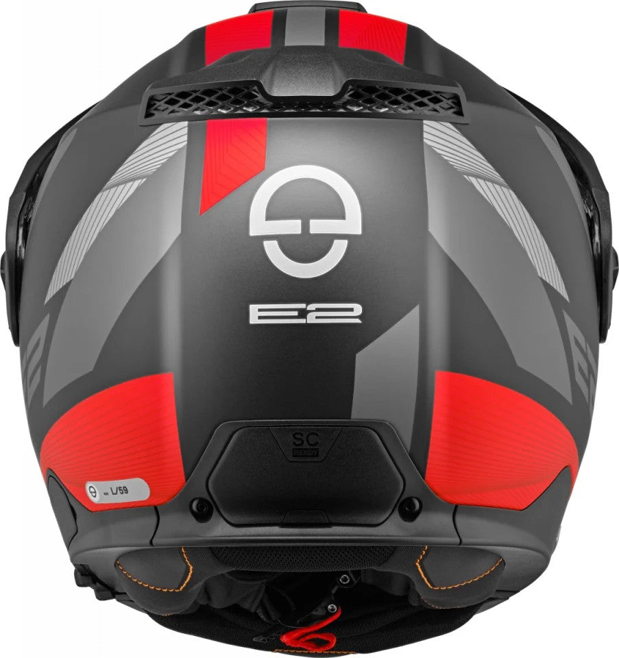 Schuberth E2 Ece Defender - Rosu