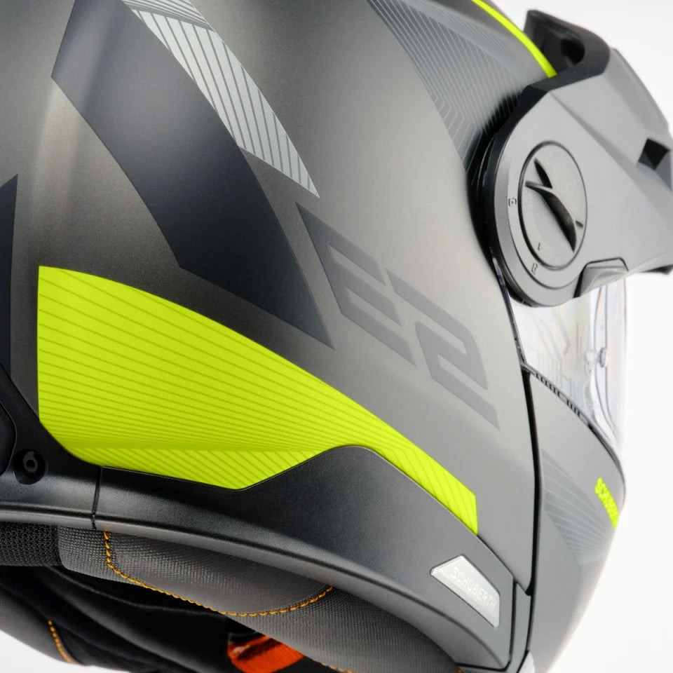 Schuberth E2 Ece Defender - Galben