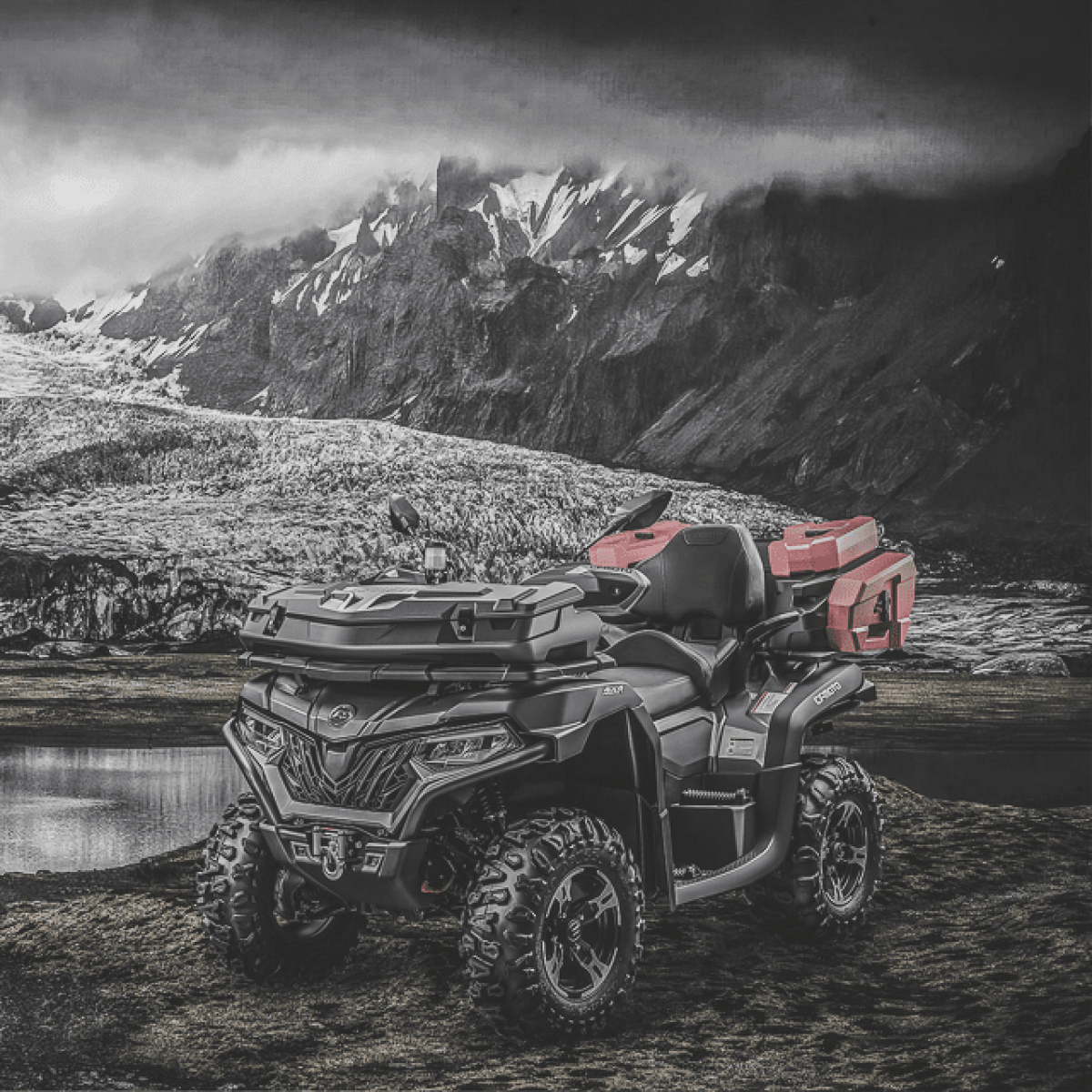 Cutie fata CFMOTO X6 Tesseract