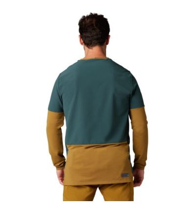 Fox Mtb Defend Thermal Jersey - Verde