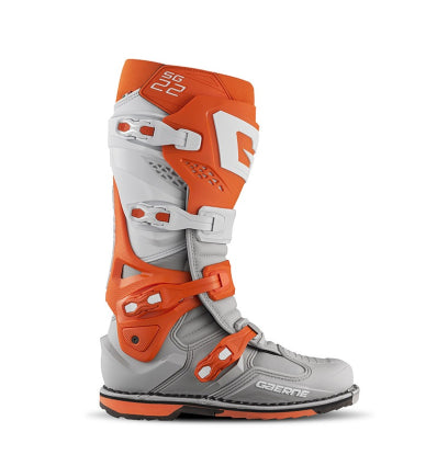 Boots Gaerne Sg 22 Enduro - Alb/Portocaliu