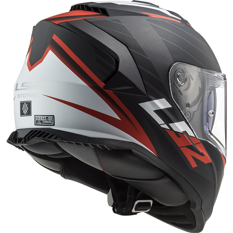 Ls2 Ff800 Storm Nerve - Negru/Rosu
