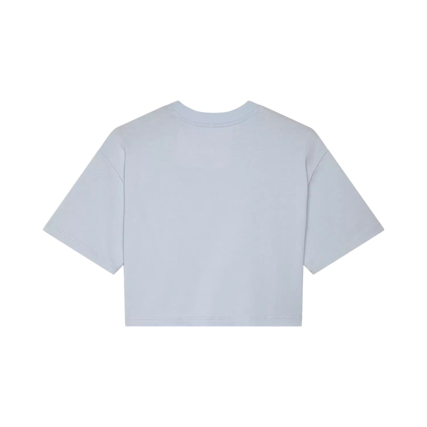 Fox Racing W Wordmark Os Crop Tee - Albastru