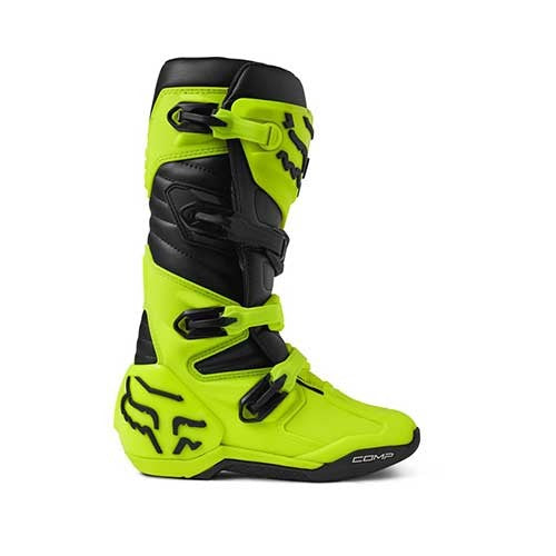 FOX MX COMP BOOT [FLO YLW] - Image 3