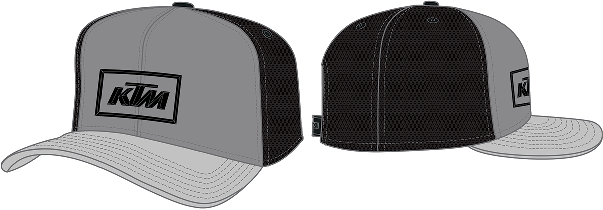 KTM OUTLINE TRUCKER CAP - Negru