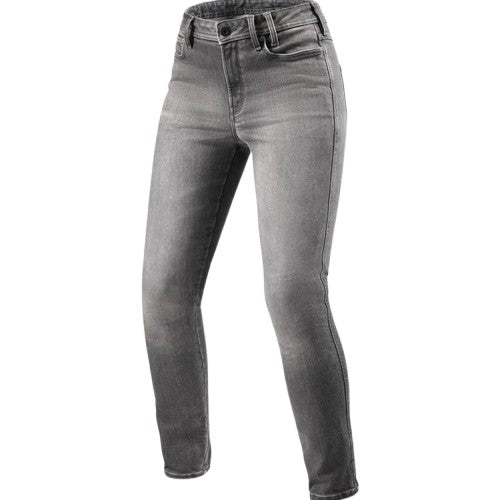 REV'IT! Shelby 3 Skinny Ladies Medium Grey Used L32 - Image 1